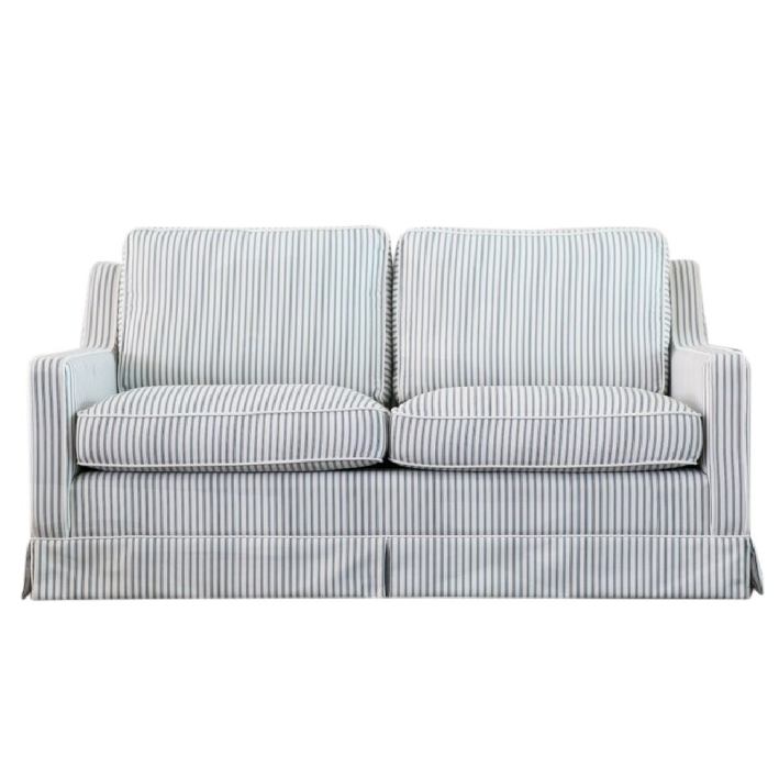 Camden Marine Stripe 2.5 Seat Sofa - Skirted