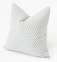 Devon Dots Grey Blue Medium Cushion 50cm