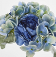 Blue Ranunculus Hydrangea Bouquet