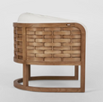 Weave Teak Armchair Outdoor