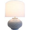 Cooper Lamp Blue Glaze