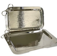 Hammer Rectangle Tray with Bow Small