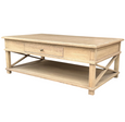 Long Island Coffee Table Weathered Oak