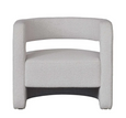 Cleo ArmChair Vanilla Boucle front 