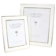 Frame White/ Gold 5x7"