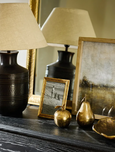 Ridge Frame Champagne 4 x 6" with lamp