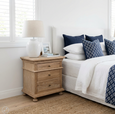 Willow Side Table Whitewashed Oak