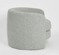 Skye Curve Armchair Soft Blue - Hamptons Style