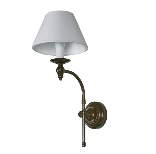 Soho Curved Sconce Base Bronze