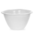 Sophie Conran white porcelain pudding basins with signature ripple design, set of four