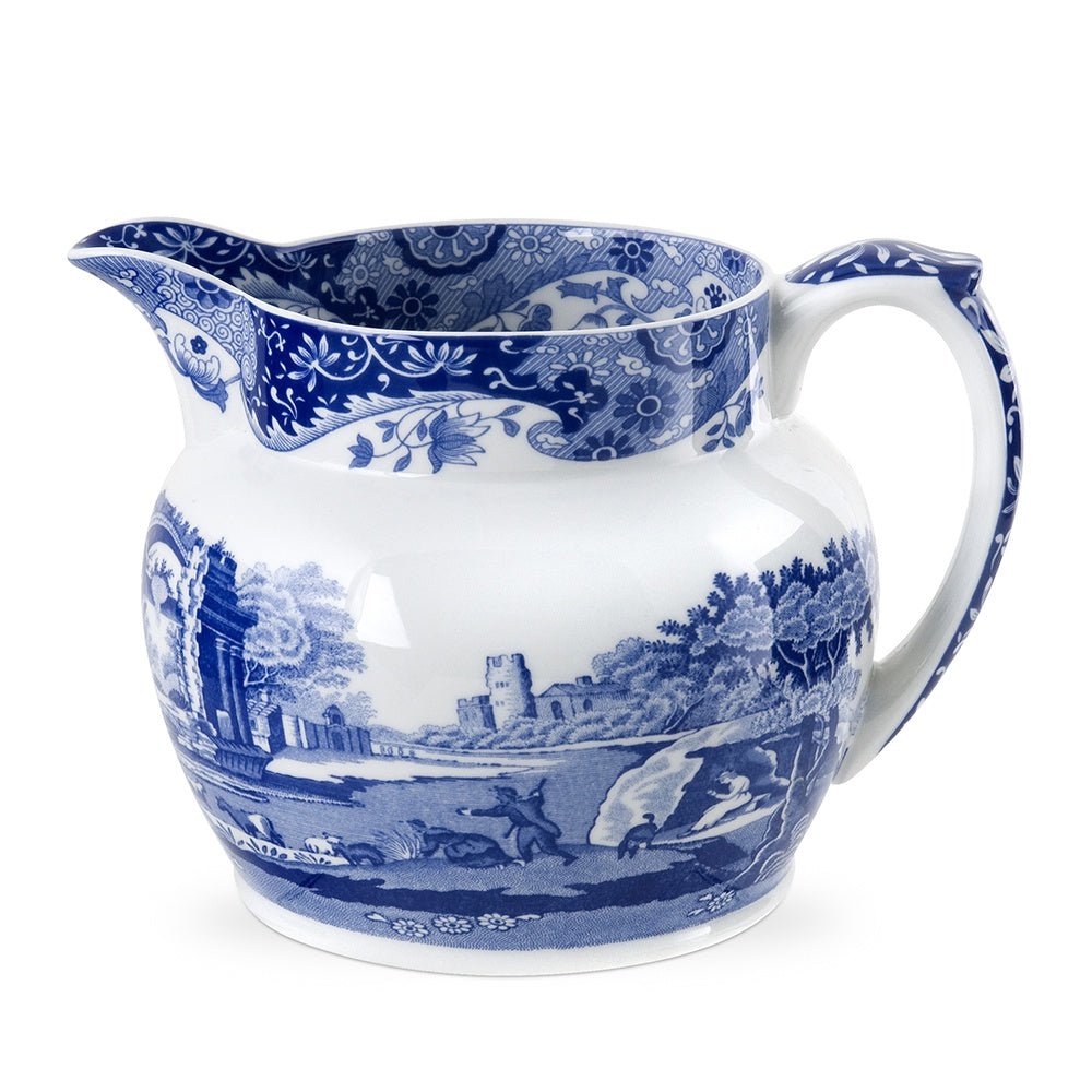 Spode Blue Italian - 0.57L Milk Jug - Hamptons Style