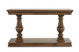 Laurent Console Walnut Grey