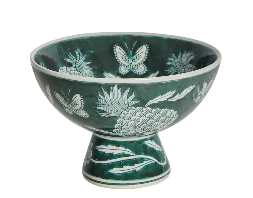 Thistle Porcelain Bowl_hamptons style 