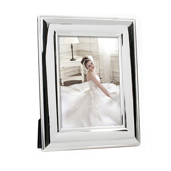 Whitehill Frames - Silver Plated Wide Plain Photo Frame 20cm x 25cm
