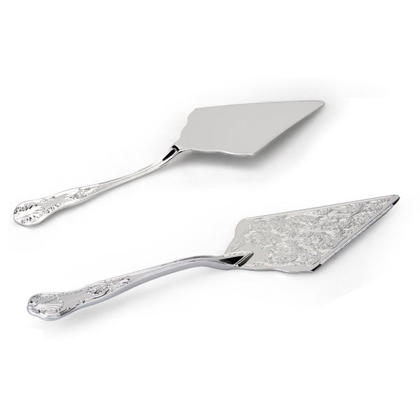 Nickel Plated Kings Cake Server