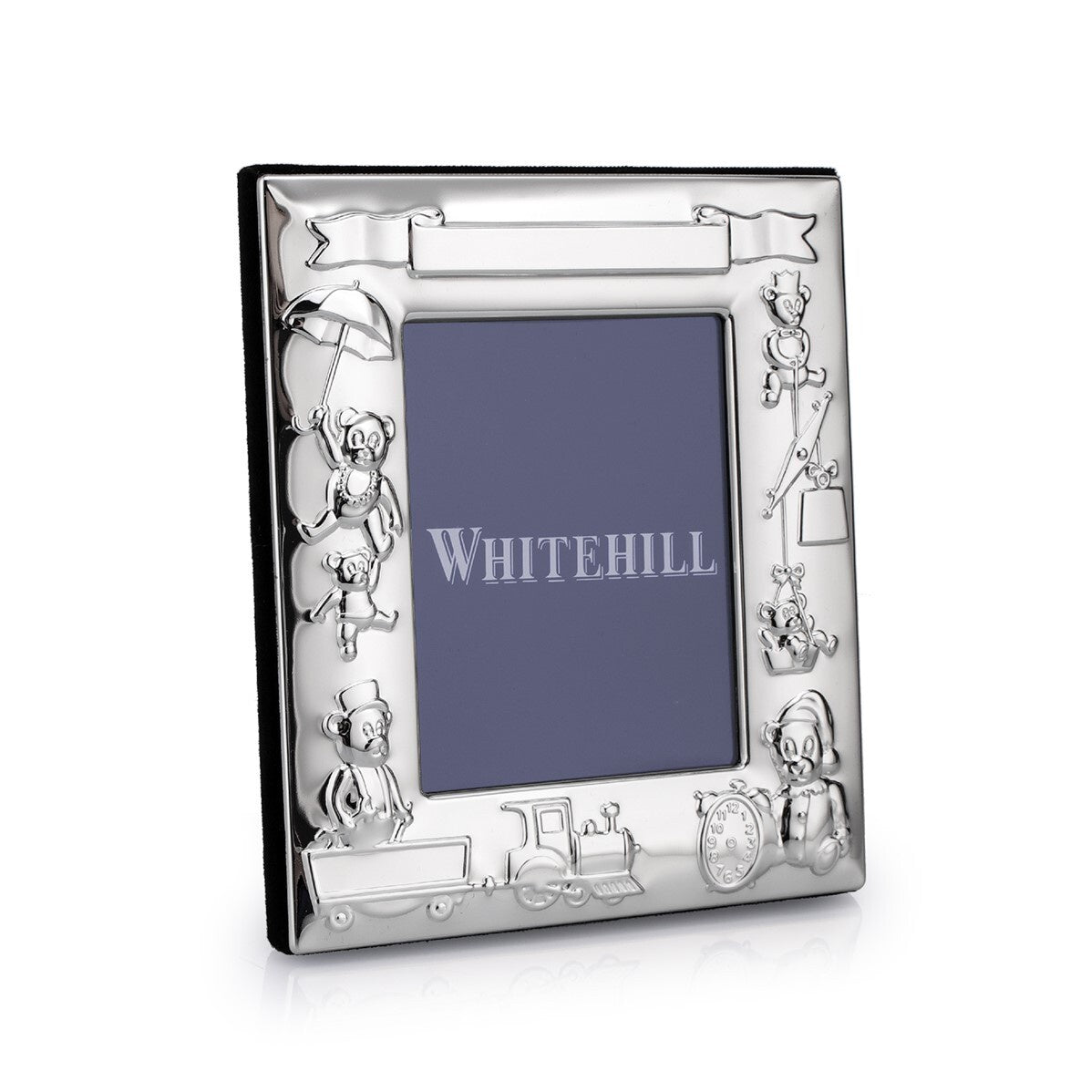 Whitehill Frames - Child's Embossed Teddy Frame 10cm x 8cm