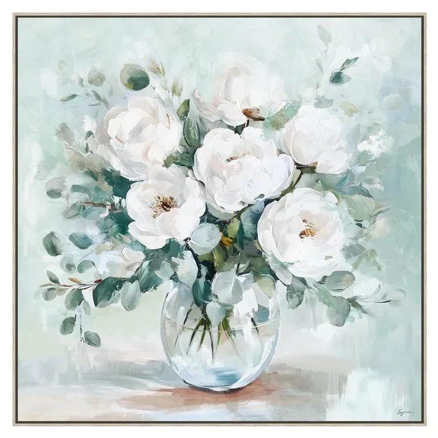 Whispering Blooms Collection – Artwork A - Hamptons Style