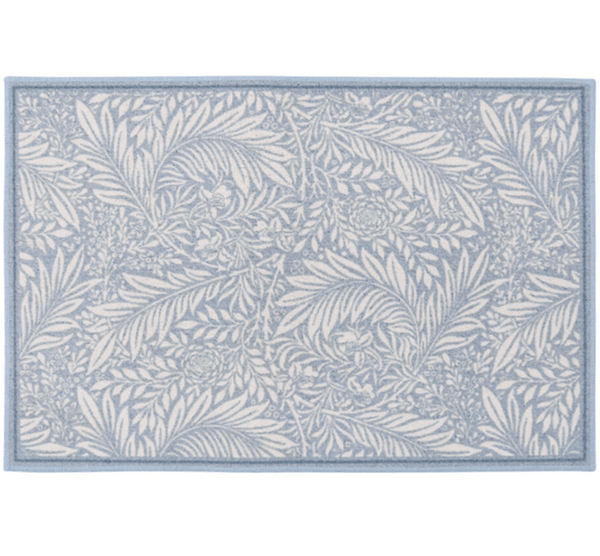 Willow Pewter Non - Slip Door Mat 60x90cm - Hamptons Style