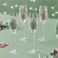 Spode Christmas Tree - 250ml/8.45fl.oz Champagne Flutes (S/4)