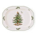 Spode Christmas Tree - 35cm/14" Sculpted Oval Platter