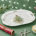 Spode Christmas Tree - 35cm/14" Sculpted Oval Platter