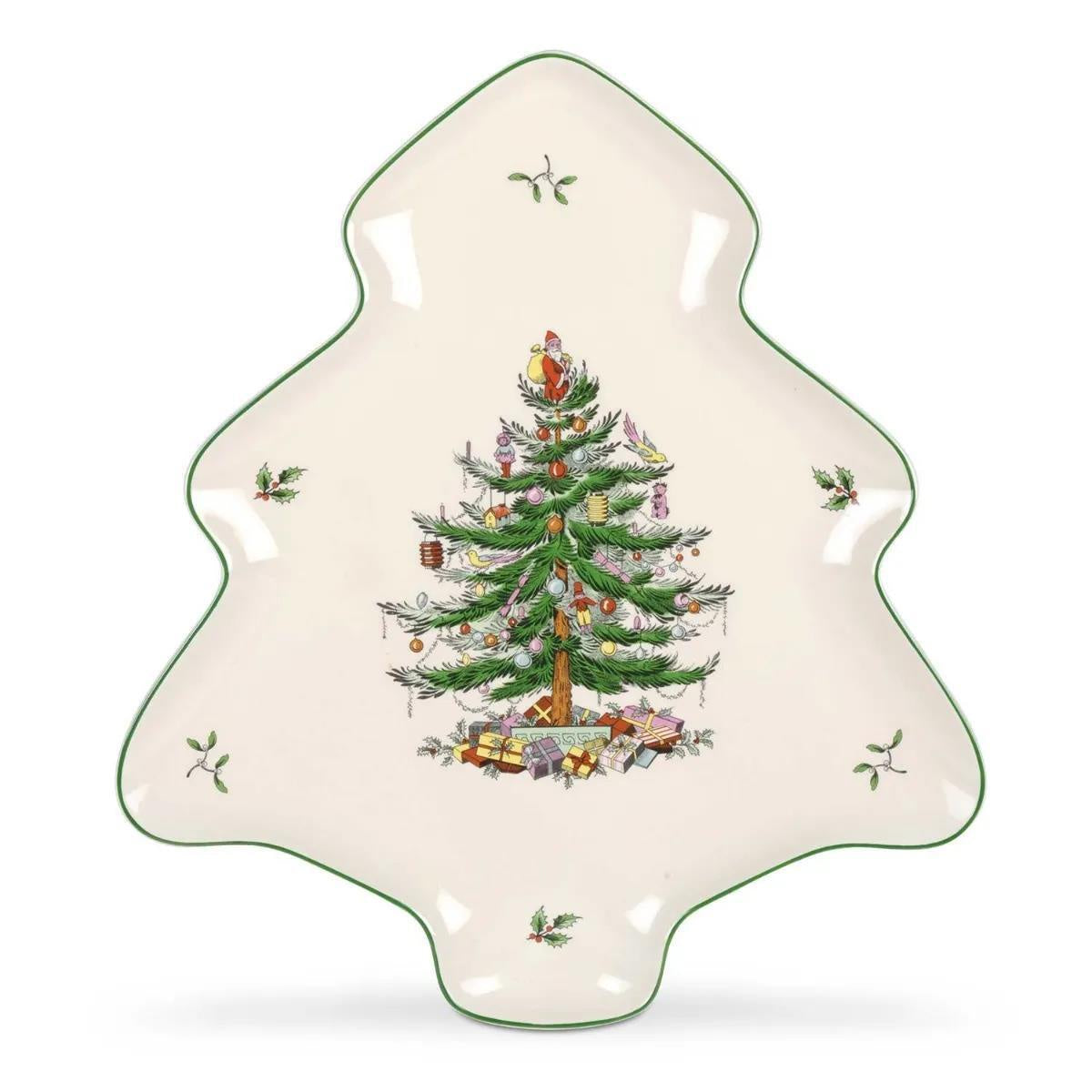 Spode Christmas Tree - 35.5cm/14" Christmas Tree Dish