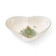 Spode Christmas Tree - 18cm/7" Peirced Heart Dish