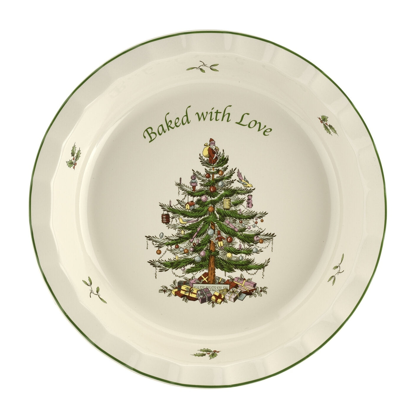 Spode Christmas Tree - 25.5cm/10" Pie Dish