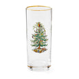 Spode Christmas Tree - 420ml/15fl.oz Highball Glass (S/4)