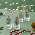 Spode Christmas Tree - 420ml/15fl.oz Highball Glass (S/4)