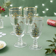 Spode Christmas Tree - 450ml/16fl.oz Pedestal Goblets (S/4)