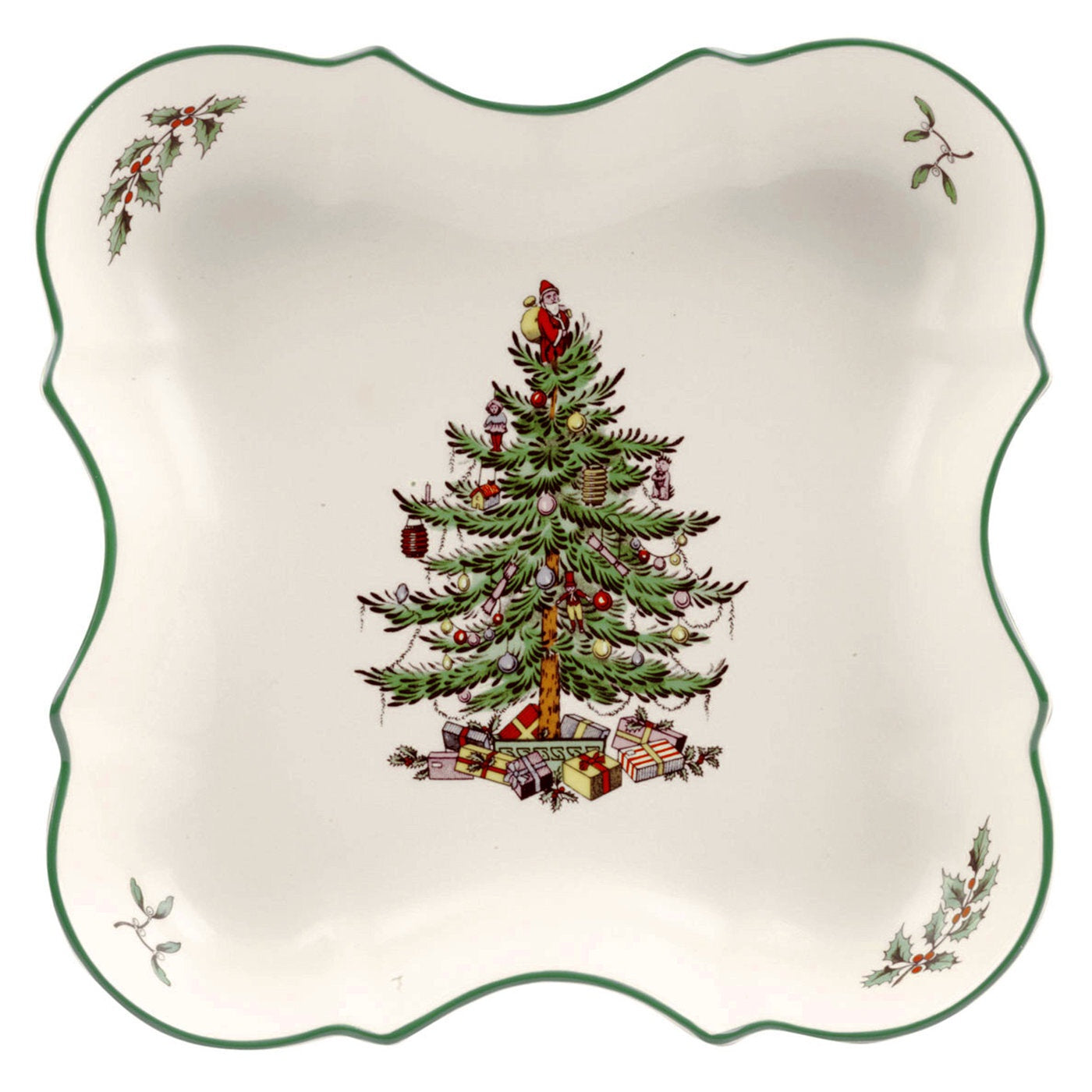 Spode Christmas Tree - 19.5cm/7.7" Devonia Tray