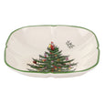 Spode Christmas Tree - 14cm/5.5" Scuplted Square Dish