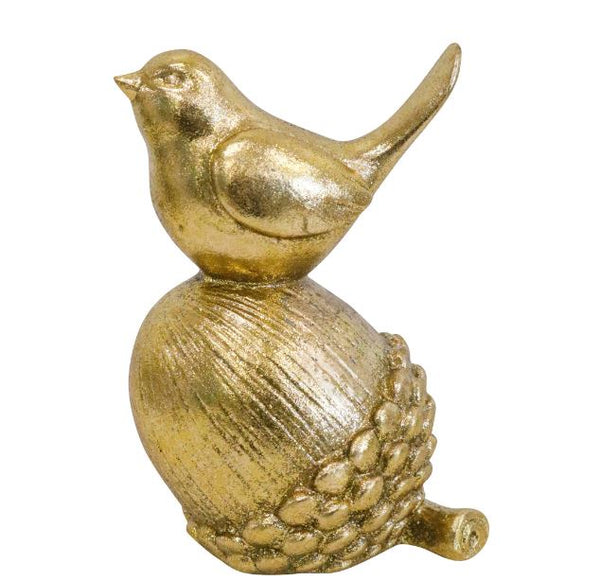 Acorn Bird Gold