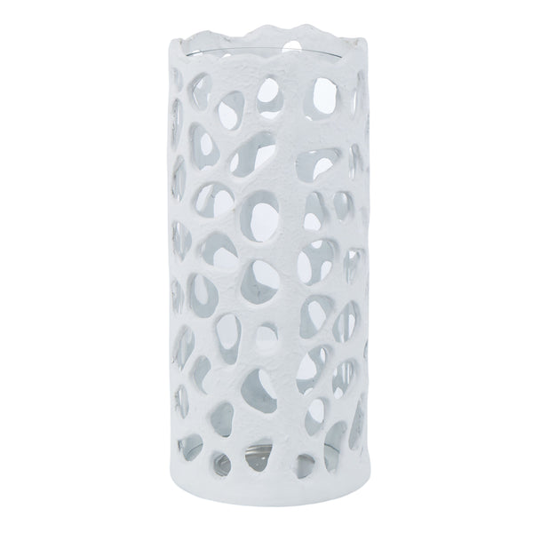 Ecomix Candle Hurricane White 33cm
