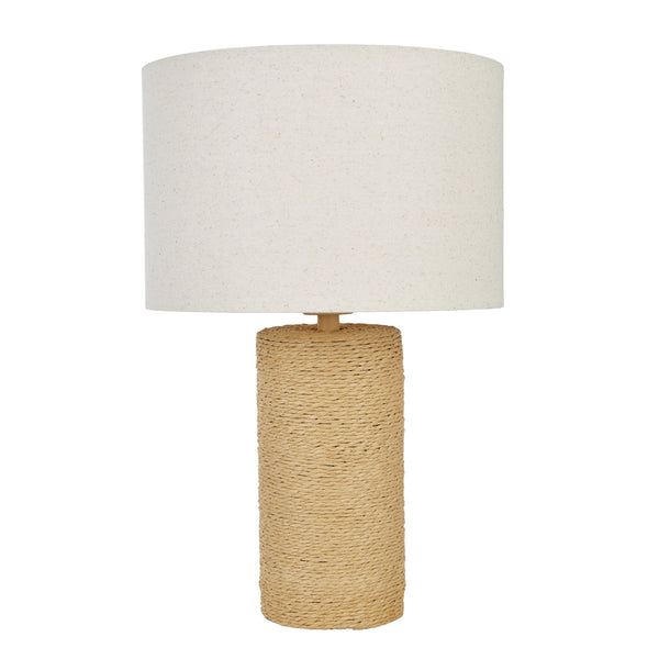 Cove Paper Weave Lamp Beige/Natural