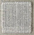 Arden Dove rug sample square showing dense wool and jute woven texture