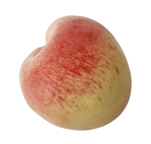 Realistic artificial peach with soft blush tones styled in a decorative bowl for Hamptons interior décor