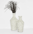 Autumn Vase Small styled with dried floral arrangement in a modern coastal interior