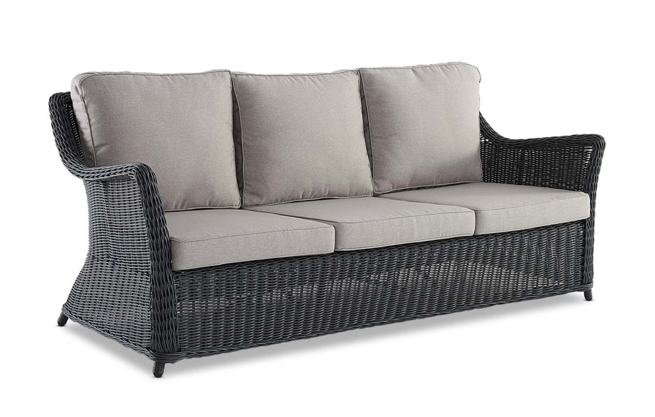 Avalon 3 Seater Sofa Anthracite