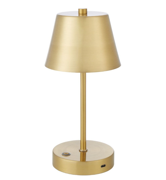 Avignon LED Table Lamp Gold