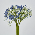 Baby Breath Bouquet Blue 27cm