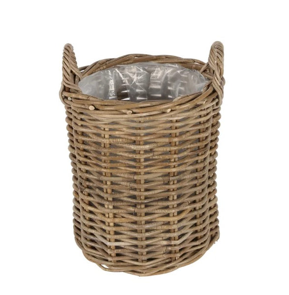 Baku Round Basket Small Natural