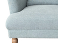 Pistachio Tufted Winged Armchair