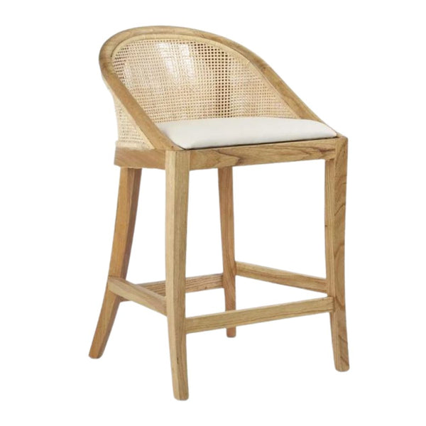 Beau Counter stool Natural Whitewash