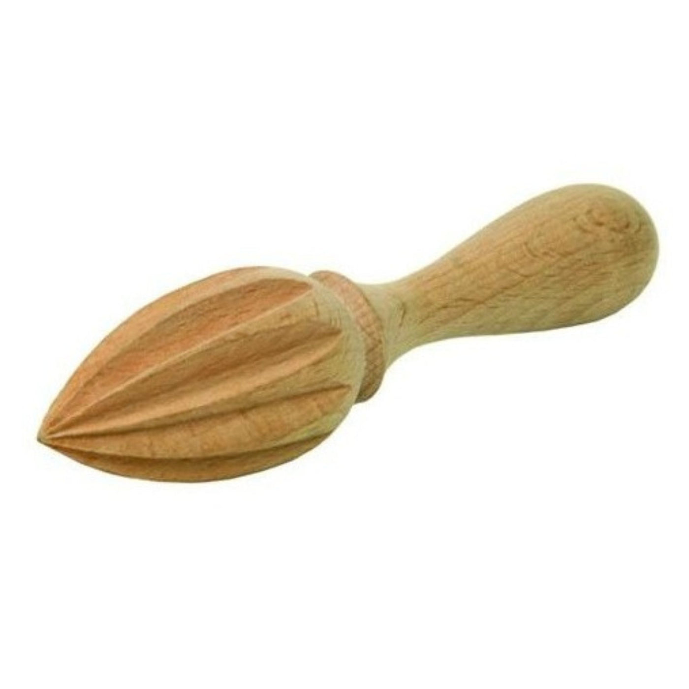 Natural beechwood citrus reamer for juicing lemons and limes