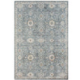 Bellamy Sea Glass Rug with muted blue-green ground, ivory floral motifs and warm vintage-inspired accents.