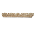 Belle Rattan Scallop Tray Small