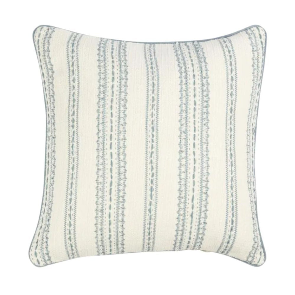 Blue Rope Cushion Bluebell Cushion Natural/Blue