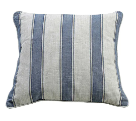 Blue Sky Stripe Cushion